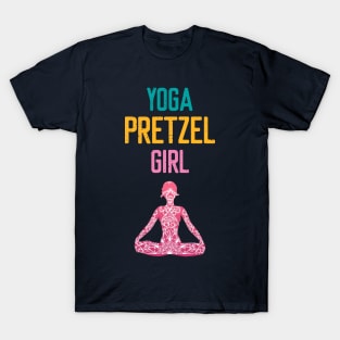 Pretzel Yoga Twisted Girl T-Shirt